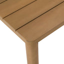 Evora + Sintra - Outdoor Eucalyptus + Grey Olefin 9-Piece Dining Set