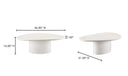 Eden Coffee Table Ivory Lacquer