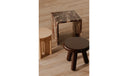 Joy Accent Table Deep Red Lacquer