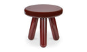 Joy Accent Table Deep Red Lacquer
