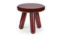 Joy Accent Table Deep Red Lacquer