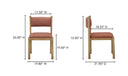 Villetta Dining Chair Deep Pink - Set Of Two