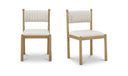 Villetta Dining Chair Stripe - Set Of Two