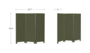 Garbo Screen Deep Olive Lacquer