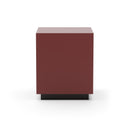 Cocktail Couture Sq End Tbl Rouge