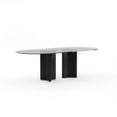 Viola Dining Table Smoked Glass