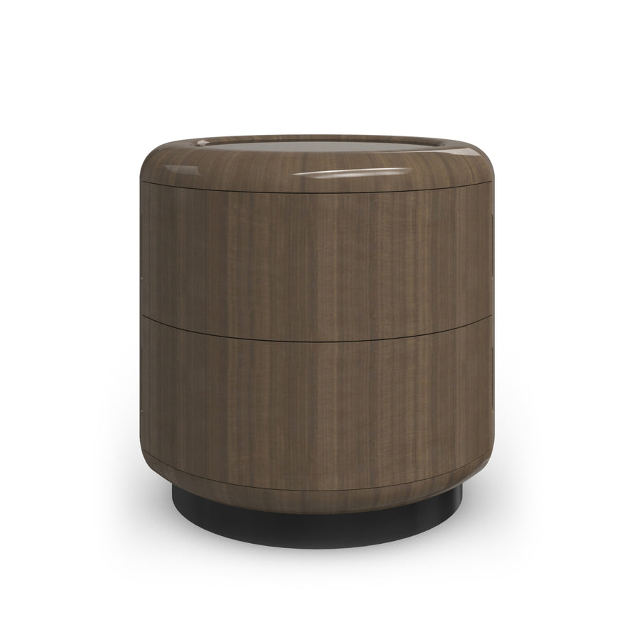 Gelee Round Accent Table - Caramello