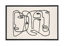 Faces - Modern 59" x 35" Painting