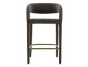 Faerron - Modern Grey Fabric Counter Chair
