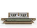 Palermo - Italian Modern Faux Concrete & Walnut Bedroom Set