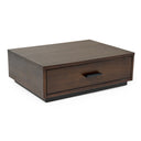 fantasia - dark walnut dark grey 4-piece bedroom set