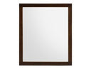 Fantasia - Contemporary Dark Walnut Mirror