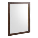 Fantasia - Contemporary Dark Walnut Mirror