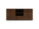 Fantasia - Contemporary Dark Walnut Dresser