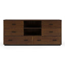 Fantasia - Contemporary Dark Walnut Dresser