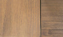 fantasia - contemporary walnut & grey bed with two nightstands