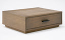 fantasia - contemporary walnut & grey 4-piece bedroom set