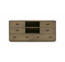 Fantasia - Contemporary Walnut Mirror