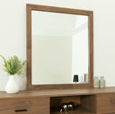 Fantasia - Contemporary Walnut Mirror
