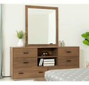 Fantasia - Contemporary Dark Walnut Dresser