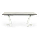 Farrell - Modern White Ceramic Extendable Dining Table
