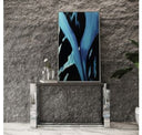 Fauna - Elm Grey & Stainless Steel Wine Cabinet