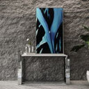 Upton Modern Square Glass Coffee Table