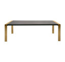 Modern Fauna Wenge and Brass Desk