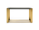 Fauna - Modern Wenge and Brass Console Table