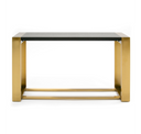 Modern Fauna Wenge and Brass Desk