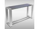 Kingsley Modern Marble & Stainless Steel Console Table