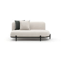 Madera Armless Raf Bumper - Oatmeal