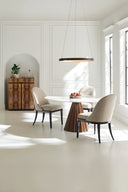 Natural Choice Side Dining Chair - Dark Chocolate, Fabric 21018-35CC-P by Caracole, view 3