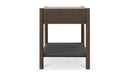 Millie Nightstand Dark Brown