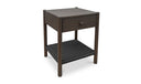Millie Nightstand Dark Brown
