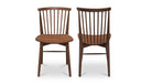 Marley Dining Chair Walnut-Set of Two