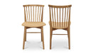 Marley Dining Chair Oak-Set of Two