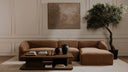 Casey Large Coffee Table Dark Brown