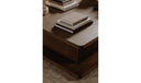 Casey Large Coffee Table Dark Brown