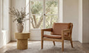 Corey Side Table Rustic Oak