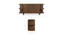 Casey Sideboard Dark Brown