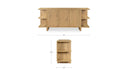 Casey Sideboard Rustic Oak