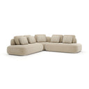 Sasso Sectional - Curved L-Shape, Large - Oatmeal by Caracole, view 12