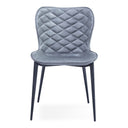 Felicia - Modern Grey & Black Dining Chair (Set of 2)