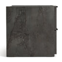 Ferrara - Modern Volcano Oxide Grey Nightstand
