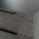 Ferrara - Modern Volcano Oxide Grey Nightstand
