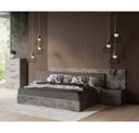 Ferrara - Modern Volcano Oxide Grey 4-Piece Bedroom Set