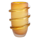 Yellow Glass Vase Eliano