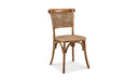 Churchill Dining Chair Light Brown - Set Of Two