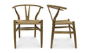 VENTANA DINING CHAIR NATURAL-SET OF TWO